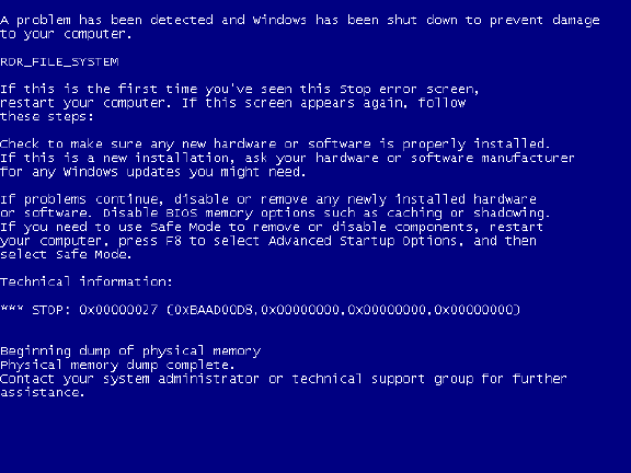 Windows Crash Dump