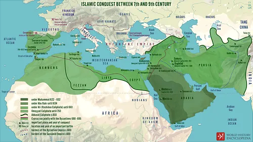 Islamic Calphate of the 7th-9th Centuries