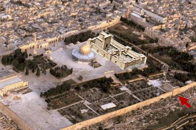 Location of the Compromise Temple