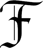 Old English Letter "F"