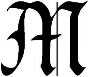 Old English capital letter M